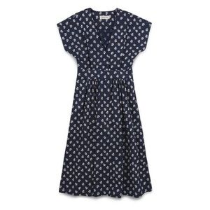 Taylor Stitch Emma Dress in Indigo